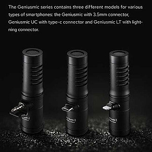 Godox Geniusmic UltraCompact Directional Microphone with 3.5mm TRS Connector 